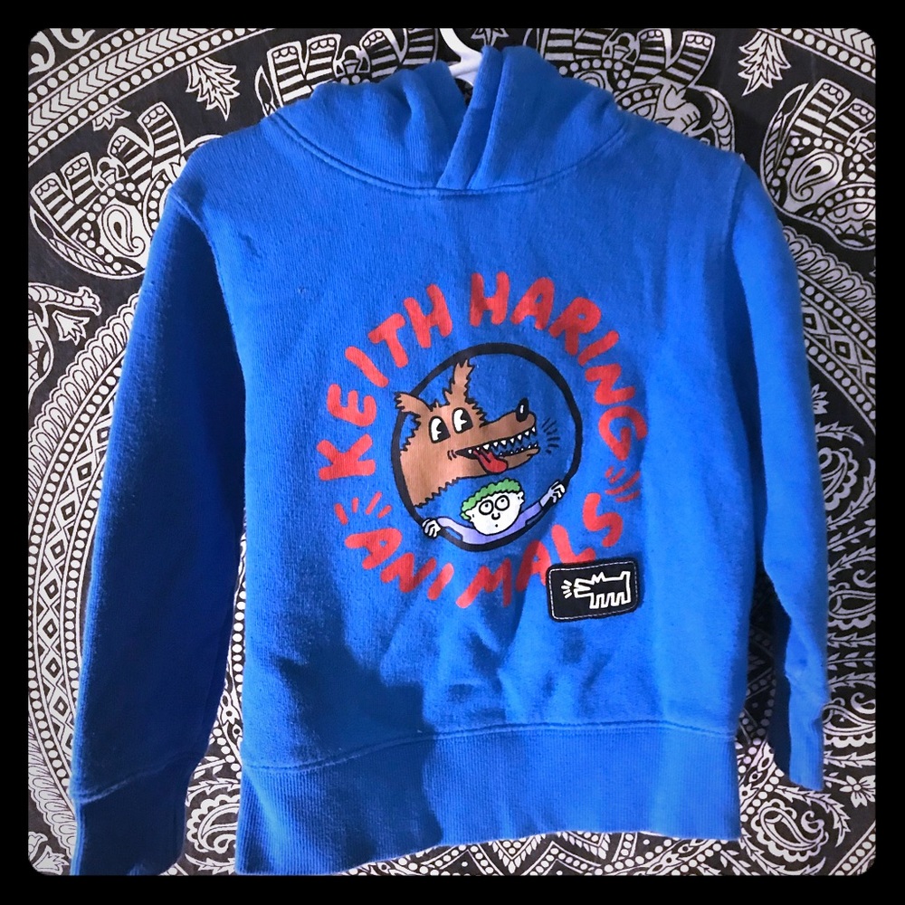 Keith Haring x Uniqlo toddler hoodie